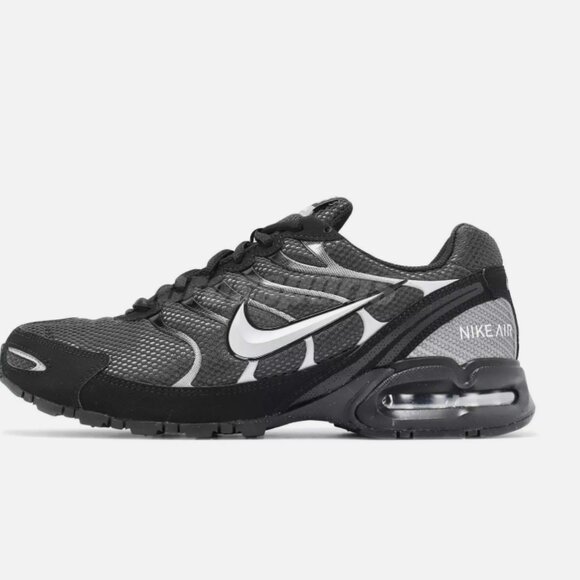 Nike Air Max Torch 4 Black Anthracite Silver Men Running Casual Shoes - Picture 7 of 8